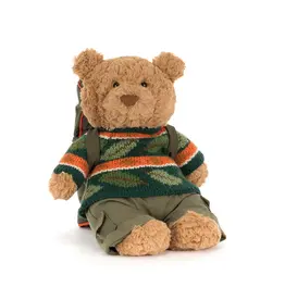 Jellycat Bartholomew Bear Hiking Outfit