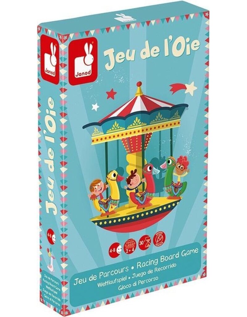 Janod Carrousel Ganzenbord