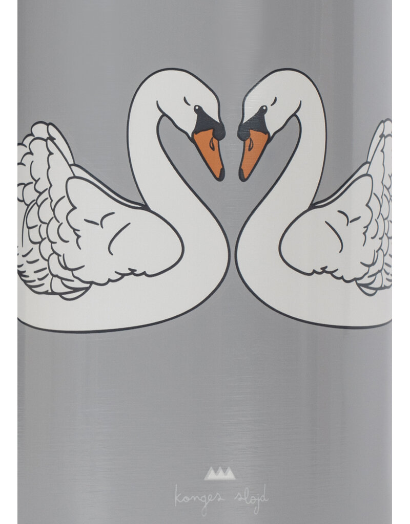 Konges Sløjd Thermo Bottle Swan Blue