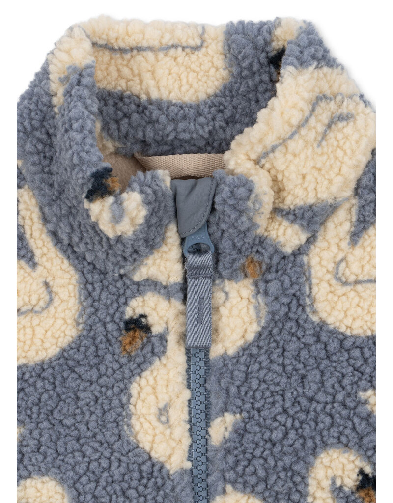 Konges Sløjd Jody Teddy Jacket Swan