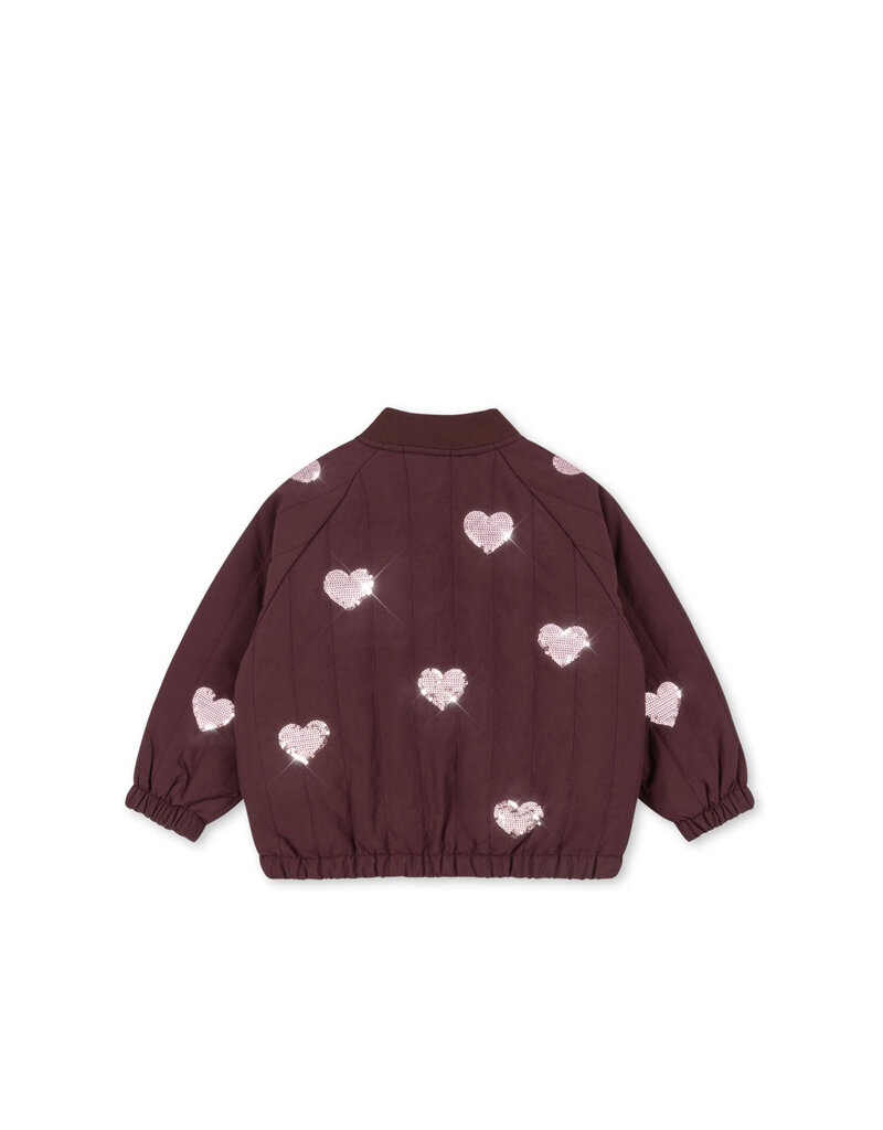 Konges Sløjd Juno Sequin Bomber Jacket Decadent Chocolate