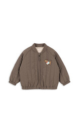 Konges Sløjd Juno Terry Bomber Jacket Walnut