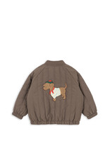 Konges Sløjd Juno Terry Bomber Jacket Walnut