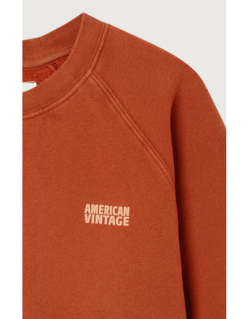 American Vintage Izubird Sweater Cannelle Vintage