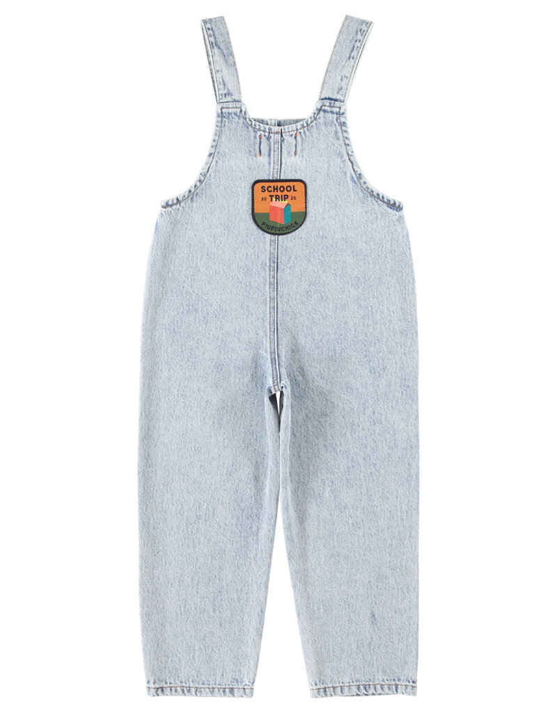 piupiuchick Dungarees School Trip Print