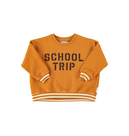 piupiuchick Sweatshirt Camel "school trip" Print