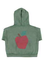 piupiuchick Hoodie Green Apple Print