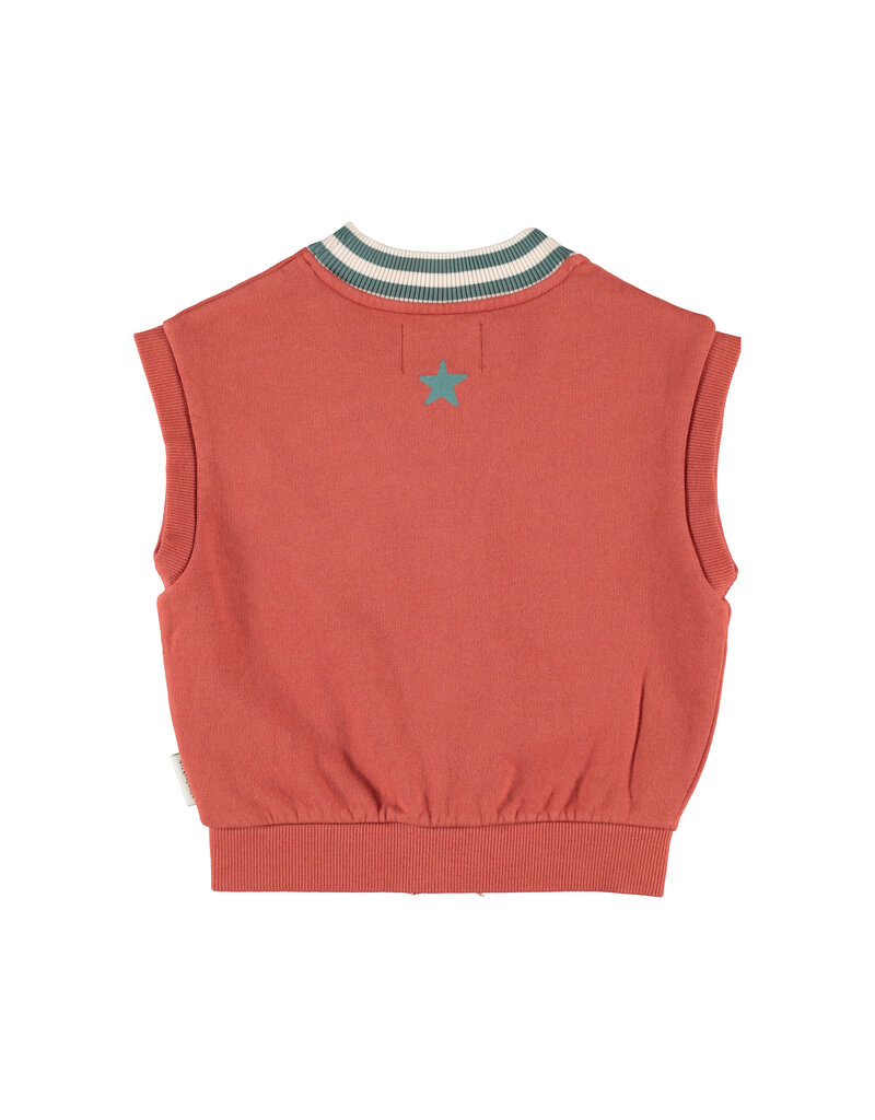 piupiuchick Waistcoat Brick