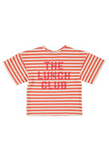 piupiuchick Oversize T-Shirt Red Apple Print