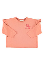 piupiuchick Longsleeve Pink with Apple Print