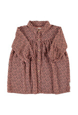 piupiuchick Short Dress Pink Animal Print