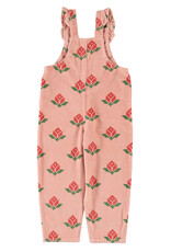 piupiuchick Dungarees Pink Big Flowers