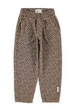 piupiuchick Unisex Trousers Brown Animal Print