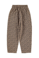 piupiuchick Unisex Trousers Brown Animal Print