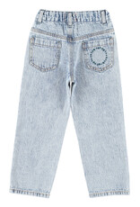 piupiuchick Unisex Trousers Fadded Light Blue Denim
