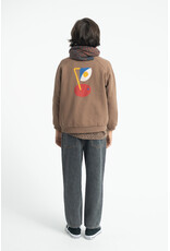 piupiuchick Sweatshirt Brown "captain" Print