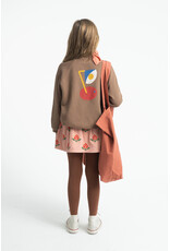 piupiuchick Sweatshirt Brown "captain" Print