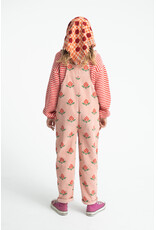 piupiuchick Dungarees Pink Big Flowers