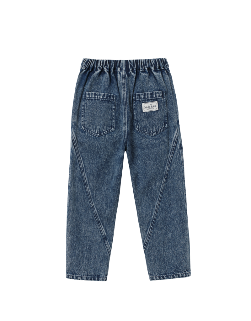 Goldie + Ace Mum Jeans Blue
