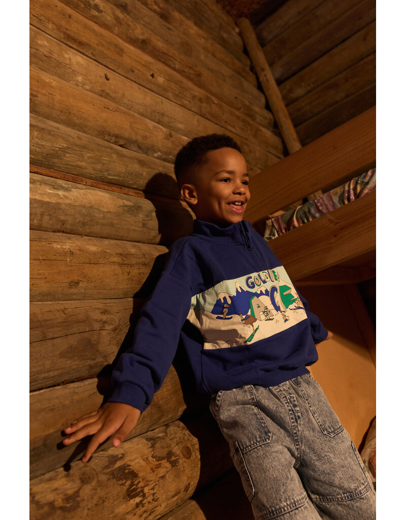 Goldie + Ace Quarter Zip Alpine Sweatshirt