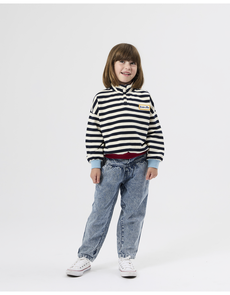 Goldie + Ace Mum Jeans Blue