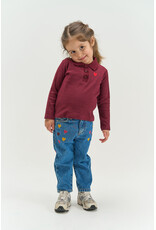 The New Vernina Rib Polo Burgundy