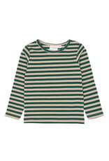 The New Fro Rib Tee June Bug Striped