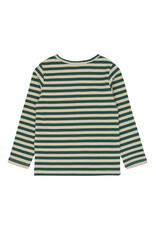 The New Fro Rib Tee June Bug Striped