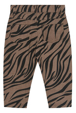 The New Valonya Mom Fit Jeans Taupe Gray AOP