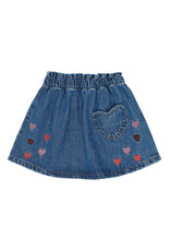 The New Valora Denim Skirt Light Blue Denim