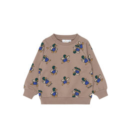The New Vhil Sweatshirt Taupe Gray AOP