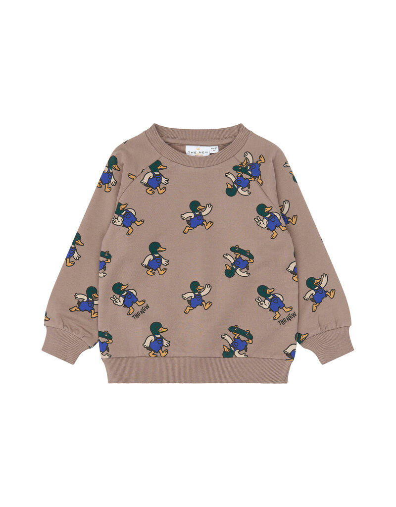 The New Vhil Sweatshirt Taupe Gray AOP