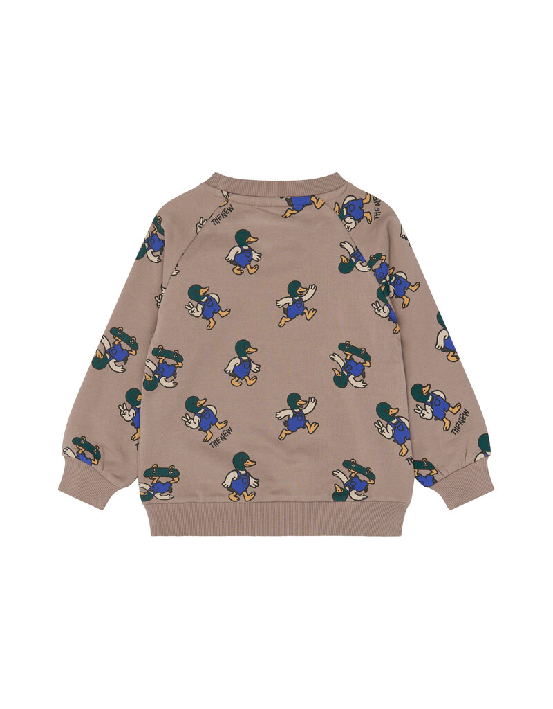 The New Vhil Sweatshirt Taupe Gray AOP