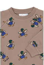 The New Vhil Sweatshirt Taupe Gray AOP
