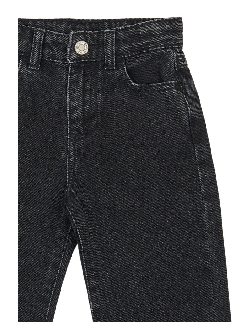 The New Valu Baggy Fit Jeans Dark Grey Denim