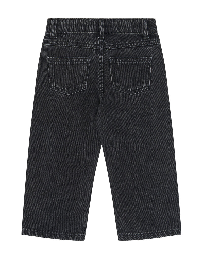 The New Valu Baggy Fit Jeans Dark Grey Denim