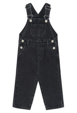 The New Vaul Denim Dungarees Black Denim Wash