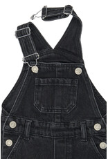 The New Valu Denim Dungarees Dark Grey Denim