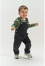 The New Valu Denim Dungarees Dark Grey Denim
