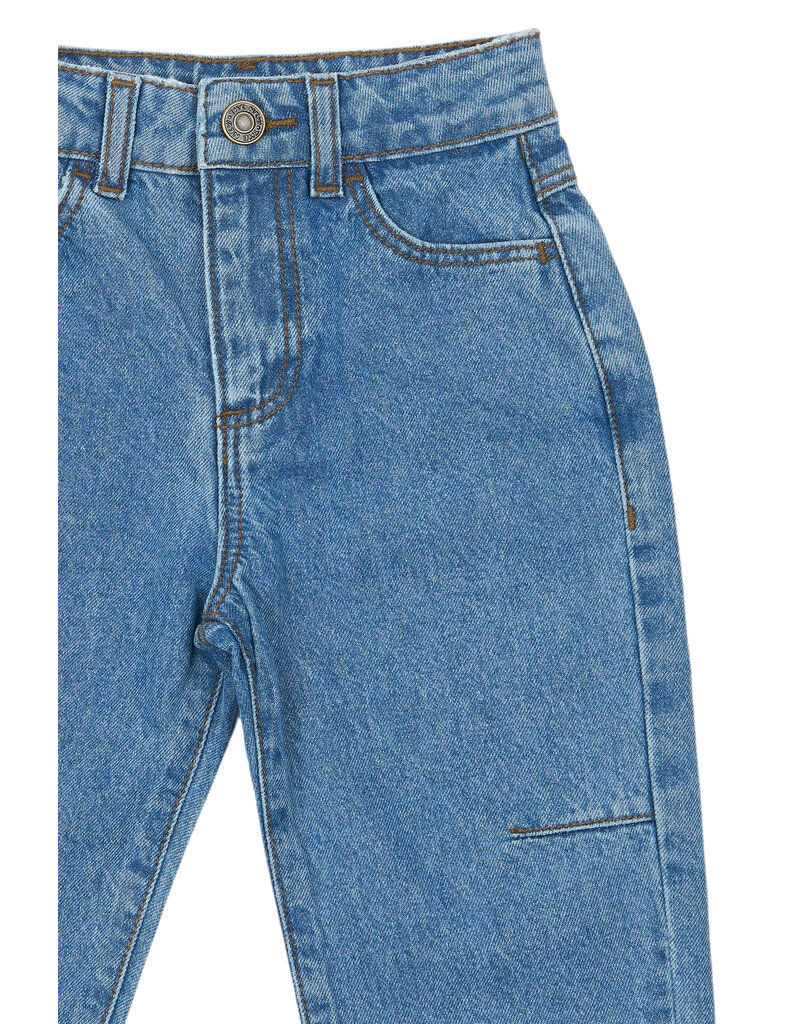 The New Silvio Barrel Fit Jeans Medium Blue Denim