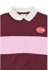 The New Vaniza Polo Sweatshirt Burgundy