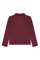 The New Varena Rib Polo Burgundy