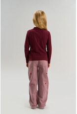 The New Varena Rib Polo Burgundy