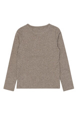 The New Veeta Rib Tee Taupe Gray