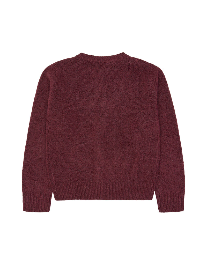 The New Verity Knit Cardigan Burgundy
