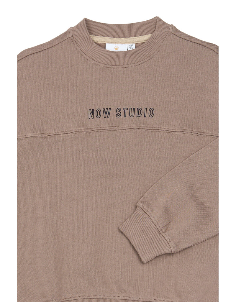 The New Veryl Sweatshirt Taupe Gray
