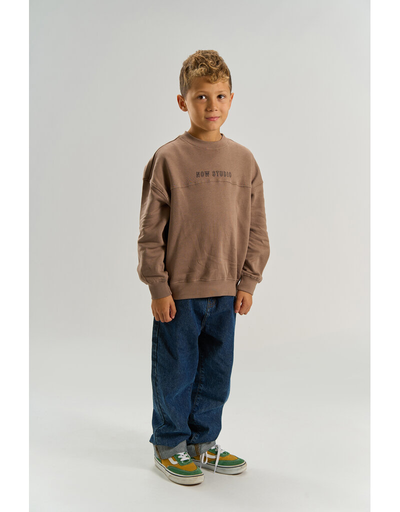 The New Veryl Sweatshirt Taupe Gray