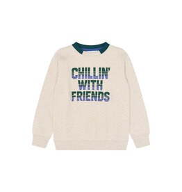 The New Ville Sweatshirt Oatmeal Melange