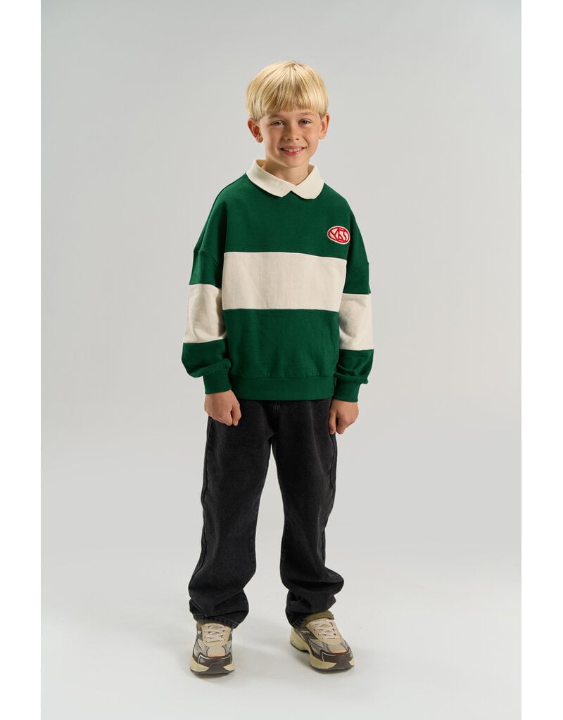 The New Virgil Polo Sweatshirt June Bug