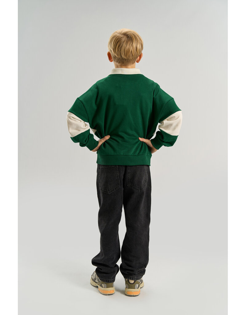 The New Virgil Polo Sweatshirt June Bug